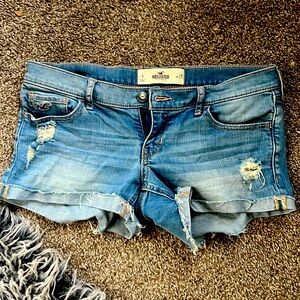 Hollister low cut booty shorts